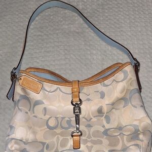 Coach Tan and Cream Women's Bag